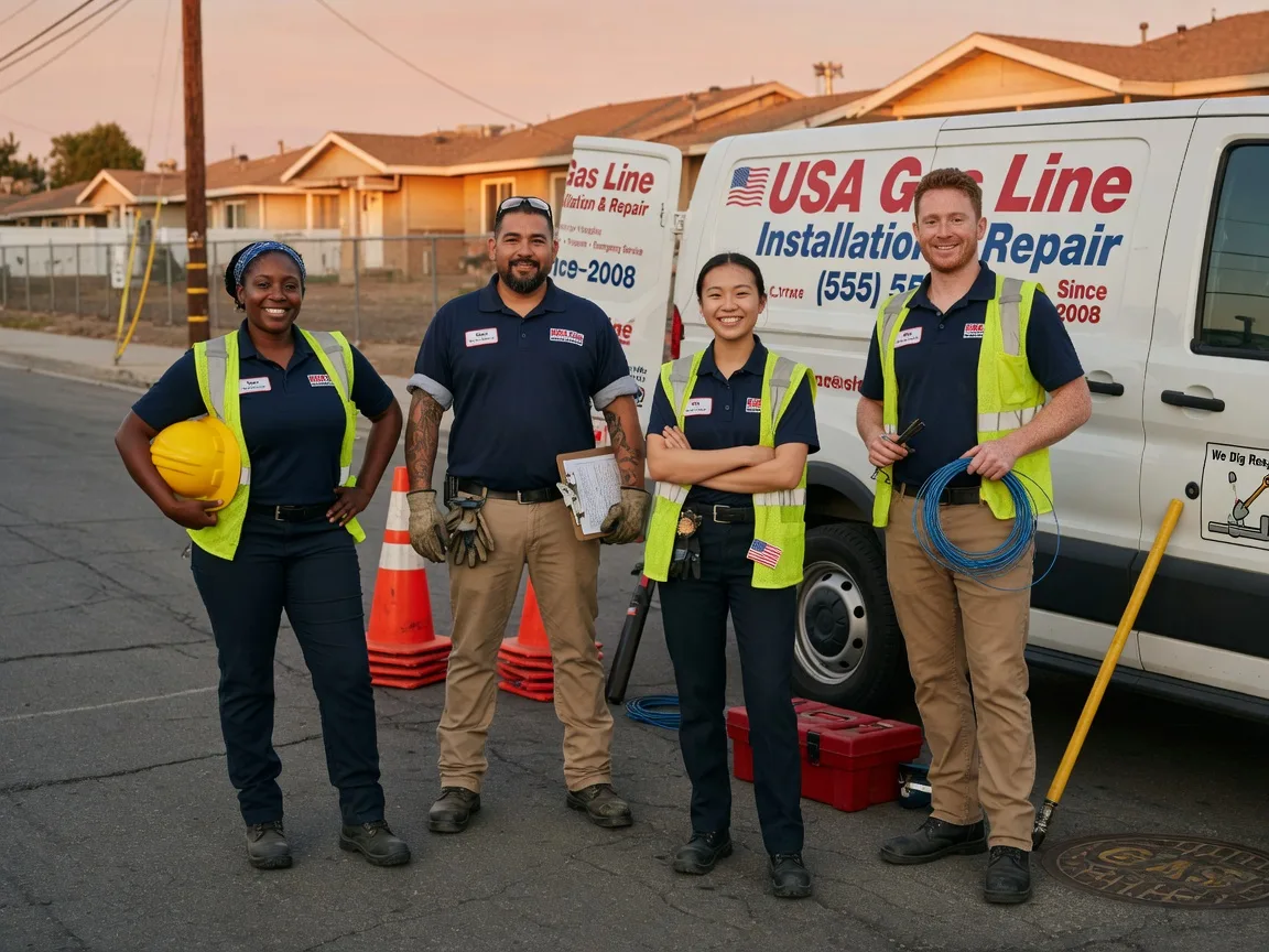 Gas Line Installation company in Caledonia, MN